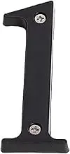 Sandleford Number 1 Plastic Victoria Numeral, Black, 85 mm Length
