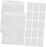 GLEAVI 100pcs Resealable Pouches for Small Snacks Candy Bags Self Sealing Storage Bags for Food Jewelry Crafts Packaging for Parties Daily Use