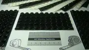 50 SELF ADHESIVE RUBBER FEET BUMPERS 0.5" x 0.25" BLACK BUMPER FEET + SAMPLES