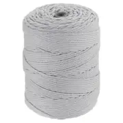 Natural Macrame Cord 3mm x 328 Yards Cotton Macrame Rope, Light Gray
