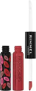 [Rimmel] London Provocalips 16hr Kiss-Proof Lip Color - Two-Step Liquid Lipstick to Lock in Color and Shine - 750 Heart Breaker, .14 fl.oz.
