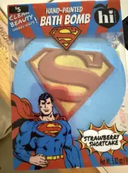 CD Superman Bath Bomb Strawberry Shortcake