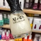 Nfu Oh 37 - White Flakies Red Light Shifting Duochrome Colour Nail Polish