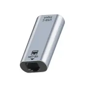 Type-C to RJ45 Female Gigabit 1000Mbps Ethernet LAN Network Adapter Converter