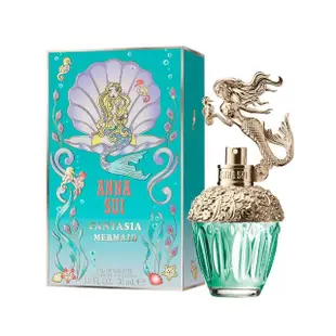 【ANNA SUI 安娜蘇】童話美人魚淡香水30ml(贈隨機小香*1+隨機針管*1.專櫃公司貨)