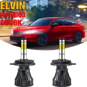 H4 9003 LED Headlight Bulbs Globes High Low Beam For Ford Ranger 2011-2014 (for: Daewoo)