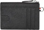 [SUBORAWOS] Slim Minimalist Wallet, Front Pocket Wallets, RFID Blocking, Genuine Leather Credit Card Holder for Men&Women (Black)