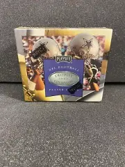 1996 PLAYOFF TROPHY CONTENDERS FOOTBALL UNOPENED FACTORY SEALED WAX BOX 24CT