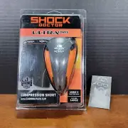 Shock Doctor Adult Ultra Pro Compression Shorts w/ Ultra Carbon FlexCup - READ