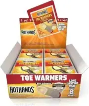 HotHands BULK (40) Toe Warmers - Odor Absorbing - 8 Hours of Heat - EXP 2026