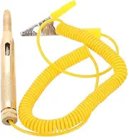 Car Circuit Tester Pen Voltage Test Pencil with Extended Spring Wire Probe Durable Construction High Precision Automotive Fuse Checker for Safe Inspections