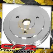 For CHEVY BIG BLOCK MACHINED ALUMINUM CRANK PULLEY - 2 GROOVE (SHORT)