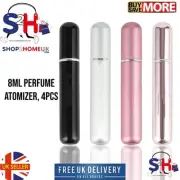 Perfume Atomizer Refillable, 8 ml Refillable Atomiser Perfume Spray Bottle Mini