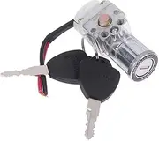 Ignition Barrel Key Switch Bigger Head Type Electric Bicycle Ignition On/Off Key Switch Heavy Load E-Bike Li-ion Battery Casing Lock Motor Ignition Key Switches