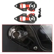 For AGV K1 K3SV K5 Left+Right Motorcycle Helmet Visor Shield Gear Base Plate Set