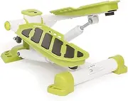Stepper for Exercise Machine, Foldable Stair Step Machine Exerciser for Home Use with Resistance Bands and Handle Bar, Capacity (Unadjustable Resistance)