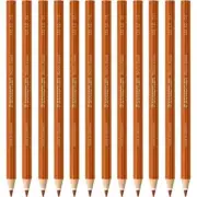 NEW Staedtler 126 12-73 Noris Club Maxi Learner Coloured Pencils Brown Pack 12