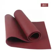 Yoga Mat Non Slip 6mm Thick New Black Purple Red Gym Exercise Workout Pilates