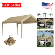 Waterproof 12' x 20' Carport Replacement Canopy – Easy UV Protected Installation
