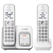 Panasonic DECT 6.0 Expandable Cordless Phone One Touch Telephone Call Block