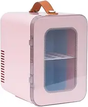 Small Car Refrigerator - Intelligent Small Fridge with 2 Modes,6L Transparent Energy-Saving Cooler, Space-Saving Fridge for Home, Picnics, Camping