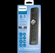 Philips SRP5018/10 Universal Remote Control 8-in-1, TV, Blu Ray, CBL, SAT/VCR/AU