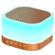 Sound Machine White Noise Machine with 25 Soothing Sounds 12 Colors Light with