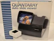 Quantaray Auto Lighted Film Slide 35mm 2x2 Viewer