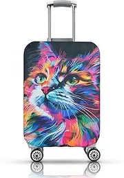 [SICANAUO] Luggage Cover, Anti Scratch Travel Suitcase Cover, Approved Travel Accessories Baggage Covers, Elastic Washable & Stretchable Suitcase Protector