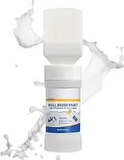 White Wall Paint - 180g Water Based Repair Paste Quick Dry Formula | Interior Touch Paint with Brush for Home, Ceiling & Drywall, Fill