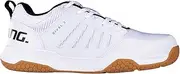 [Salming] Rival Men's Squash Shoes (White/Supersonic) & Black/White Colors (Squash, Racquetball, Volleyball, Floorball)
