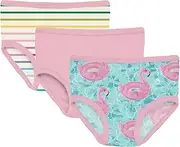 [KicKee Pants] Print Girl's Underwear Set of 3 (Little Big Kid)