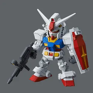 【BANDAI】組裝模型 SD鋼彈 CROSS SILHOUETTE系列 RX-78-2 鋼彈&骨架 套組