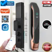 Tuya Wifi Smart Lock Door APP Biometric Fingerprint Password Key Unlock Card
