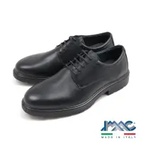 在飛比找momo購物網優惠-【IMAC】義大利原廠素面綁帶德比鞋 黑色(450310-B
