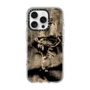 iPhone 16 Pro Clear Case MagSafe Compatible Destroyed Jeans