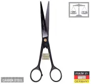 NTS Solingen 7" Burnished Carbon Steel Shears | Historic Forging Made in Germany