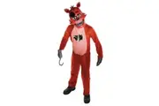 Five Nights At Freddys Boys Foxy Costume (Brown) (One Size)