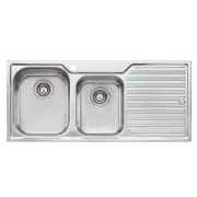 OLIVERI 1 3/4 DBL BOWL SINK LH DZ111
