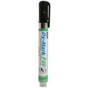 DYMARK P20 Bullet/Chisel Tip Paint Marker - Black 12072001