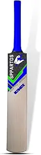 SPPARTOS Ultimate Double Blade PRO Kashmir Willow Cricket BAT for Leather Ball Play