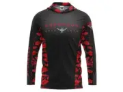 NEW Essendon Bombers Youths Hooded Fishing Shirt