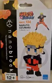 NEW NEVER OPENED Nanoblock Naruto: Shippunden NARUTO UZAMAKI Level 2 180 Pieces