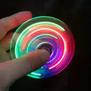 Luminous LED Light Fidget Spinner Hand Top Spinners EDC Stress Relief Toys Gift