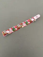 Baby Dummy Clips Pacifier Chain Soother Holder Dummie Christmas Pig