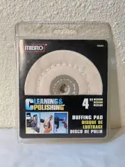 4" Diameter Medium Buffing Pad for Cleaning & Polishing Wheel, Mibro