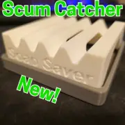 Soap Saver 3 Times Longer - Carbon Fiber Finished Pick Your Color | Scum Catcher