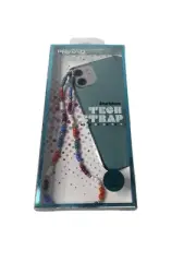 Primo Cellphone Lanyard Strap Multicolored Beaded Strings LOVE Beads NWT