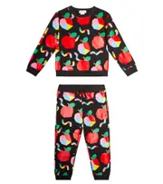 [Stella McCartney Kids] Stella McCartney Kids Printed cotton sweatshirt and sweatpants Y 6 multicoloured