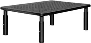 Height Adjustable Ergonomic Monitor Riser with Vented Platform for Computer, Laptop, iMac, PC, Printer
